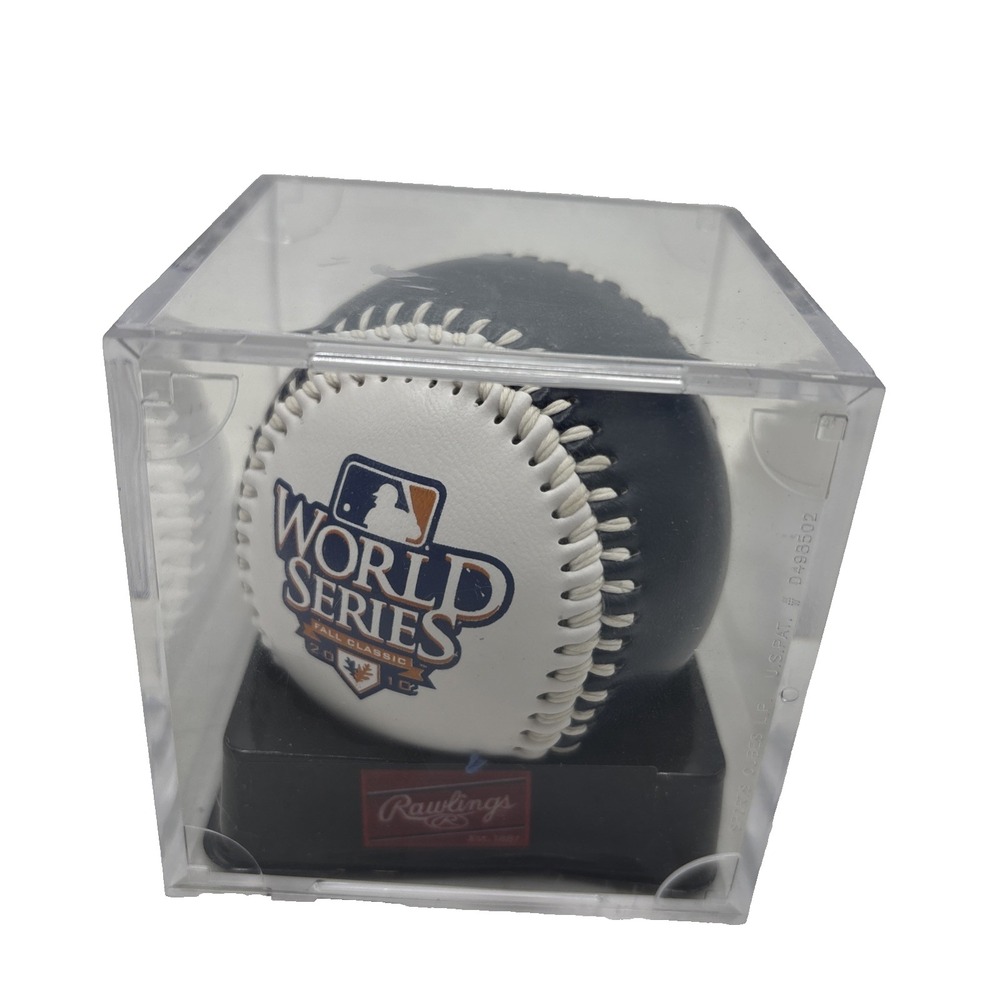 Rawlings 2010 World Series Official Game Ball SF Giants vs Texas Rangers MLB